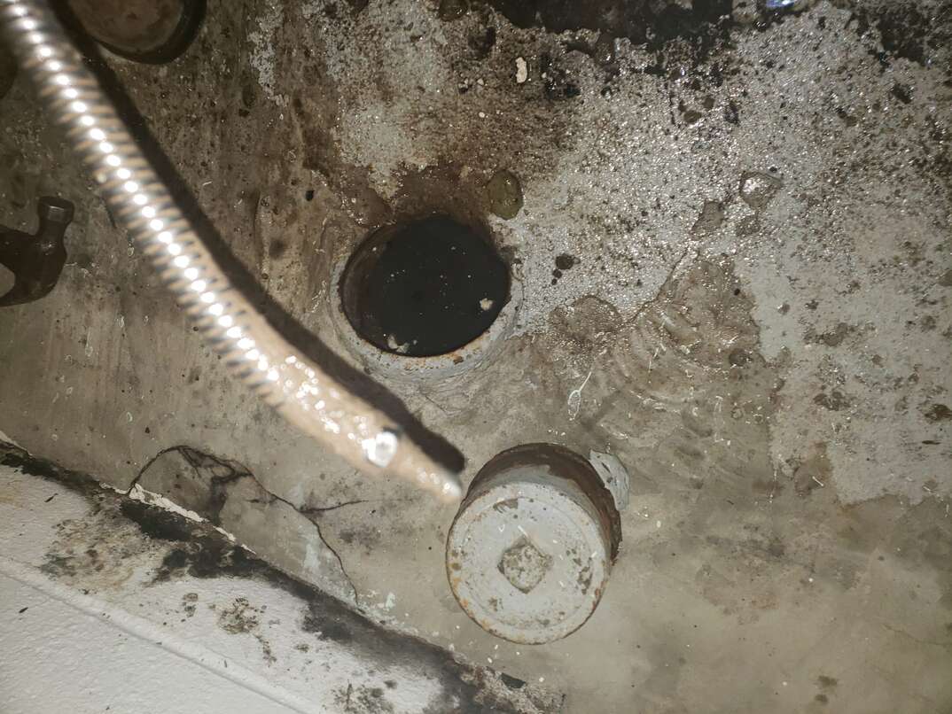 Sewage Bubbles Up in Bedroom
