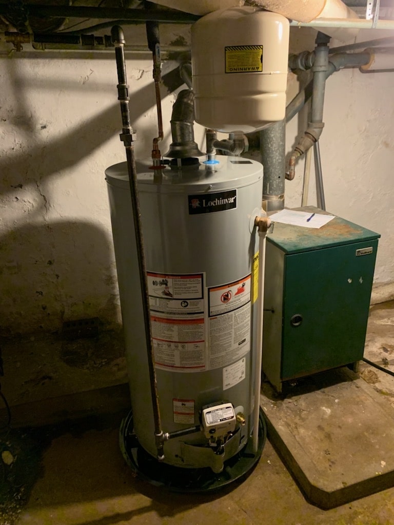 Heather new water heater